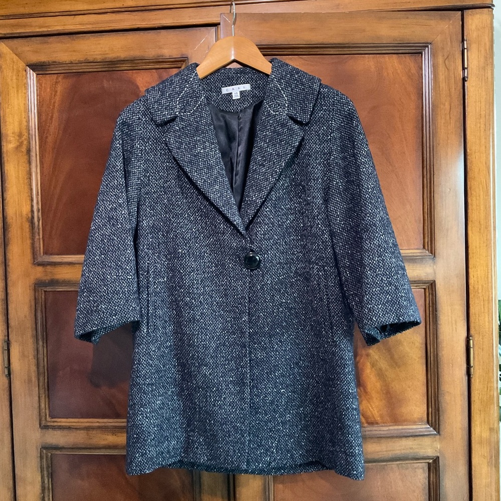 CAbi Wool Tweed Coat